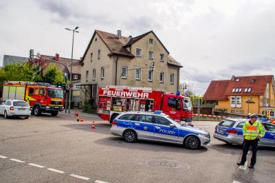 Markgroeningen: Gasleck sorgt fuer Grosseinsatz